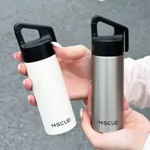 pc 미니 스테인레스 스틸 보온병 컵 20ml 컴팩트 포켓 야외용 휴대용 절연 냉온수