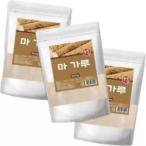 마 분말 500g3팩