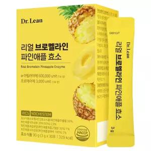 닥터린 리얼 브로멜라인 파인애플 효소 30p 90g 1개 선물세트 명절 한가위 가족 시댁 추석