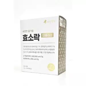 수암제약 효소락 효소유산균 1BOX 30포 90g 6박스 선물세트 시댁 한가위 설날 가족 명절
