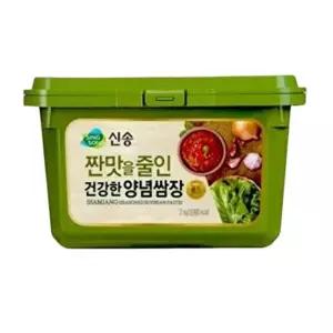 신송식품짠맛을줄인건강한 양념쌈장2kg 2팩