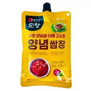 청정원 순창 양념쌈장 190g x / 여행용 휴대용 간편개별포장