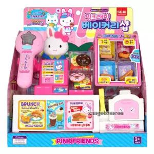 핑크래빗 베이커리샵역할놀이 소꿉 장난감 어린이선물 어린이이 여아 여자아아 날선물 유치원 아이들선물