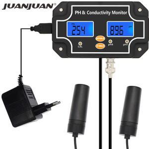디지털 PH ec측정기 수질 테스터  링 이중 디스플레이 PH/EC-2681 2 in 1