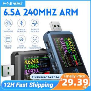 FNIRSI FNB48P USB 테스터 전압계 TYPE-C 고속 충전 감지 트리거 용량 CNC 쉘로 리플 측정