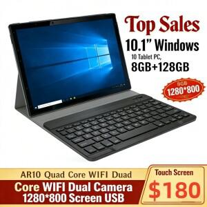 핫세일즈 64비트 10.1인치 X5-Z8350 CPU 8GB 램 128GB ROM 윈도우 10 태블릿 PC AR10 태블릿 PC 1920*1200