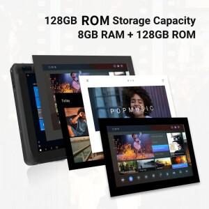 8인치 윈도우 10 태블릿 PC 1280*800 픽셀 쿼드 코어 내장 4000mAh 배터리 듀얼 카메라 8GB RAM 128GB ROM