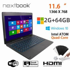 2026년형 새로운 2GB+64GB 11.6인치 윈도우 10 태블릿(도킹 키보드 포함) 1366*768 IPS x5-8300 CPU HDMI