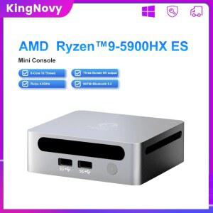 킹노비 게이머 미니 AMD 라이젠 게이밍 PC 컴퓨터 윈도우 11 ES 프로 5900HX