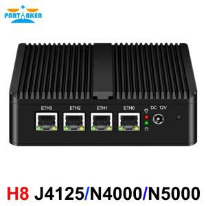 파타커 팬리스 PFSENSE PC 셀러론 E3825 J5005 J1900 미니 라우터