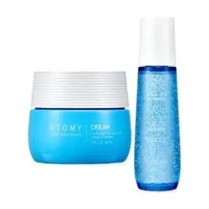 뷰티톤업 애터미 하이드라 브라이트닝 크림 60ml 안티에이징 주름개선 탄력강화 에센스 130ml