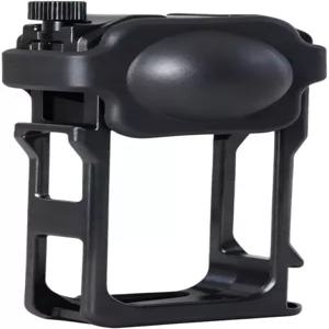Insta360 X4 에어용 Fotoleey 금속 케이스 듀얼 콜드 슈 마운트가 있는 알루미늄 합금 케이지 /4인치