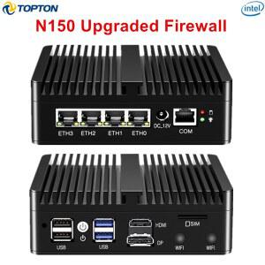 솔리드 팬리스 방화벽 J6412 인텔 N51 버전 미니 PC N150 N100 업그레이드