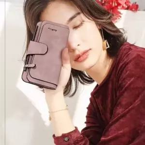 대용량 반지갑 여성지갑 동전 카드 지폐포켓 여행용 미니카드수납지갑 여성동전카드지갑