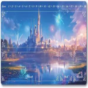 로르카나 플레이 매트 호환 TCG MTG 게이밍 논슬립 고무 및 존 24x4 인치 dsy00
