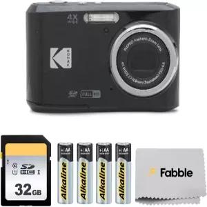 4배 광학 줌 27mm 광각 및 27인치 LCD 화면 번들과 32GB SD 메모리 카드 AA 배터리(4팩) 렌즈 클리닝