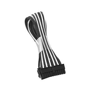 케이블모드 클래식 모드플렉스 슬리브 ATX 24핀 익스텐션(블랙 + 화이트 30cm)