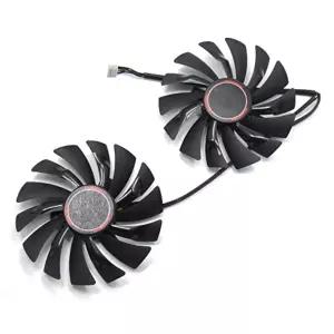 MSI GTX 080 070 060 RX 580 장갑 비디오 카드 쿨러 팬 교체용 인로버트 그래픽 냉각