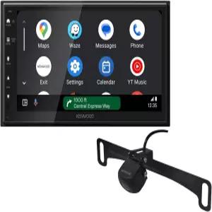KENWOOD DMX5710S 6.8인치 정전식 터치스크린 디지털 멀티미디어 수신기 추가 CMOS-230LP 범용 백업 카메라