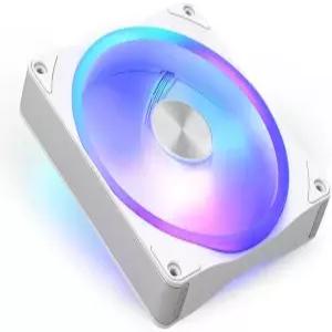 NZXT F140U 울트라 RGB 팬 140mm PWM PC 케이스 멀티존 조명 37dB 이하 속삭임조용함 유체 다이내믹 베어링