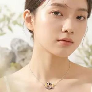 제주 아일랜드 귤 레터링 목걸이 제주기념품 제주목걸이 제주액세사리 제주주얼리