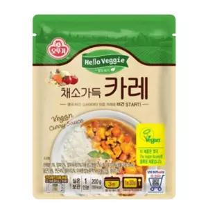 무아점빵 간편식사 자취필수템 레토르트식품 오뚜기 비건 채소 카레 200g 5개