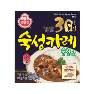 해들일샵 3일 숙성카레 고형 순한맛 100g 3개 순한맛카레 자취생 간편요리