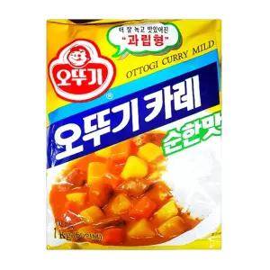 DR 순한맛 카레 오뚜기 1kg 카레덮밥