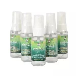 정제수 스프레이 30ml 5개