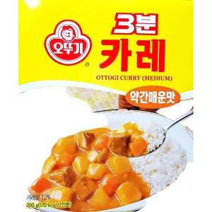 DR 3분 약간매운맛 카레 200g X12 즉석카레