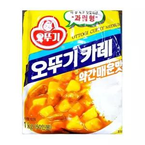 DR 중간맛 카레 오뚜기 1kg 분식카레가루