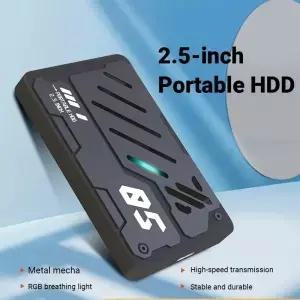 HDD TB 25인치 USB 30 휴대용 외장 하드 드라이브 500GB 타입C 노트북 데스크탑 PC용