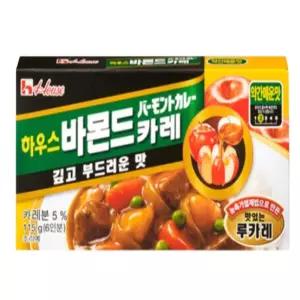 누상점 맛있는카레 자취생요리 하우스 바몬드 카레 약간매운맛 115gX5개