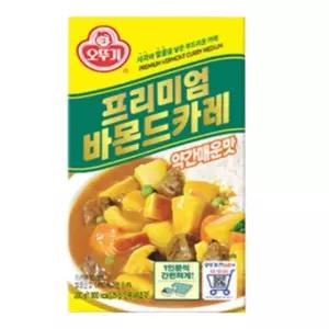 루리노트 바몬드 고형 카레 약간매운맛 200gx4개 커리파우더 간편요리