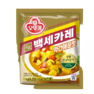 루리점빵 백세카레 약간매운맛 1kg 분말카레 간편식사
