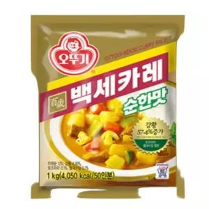 누상점 오뚜기카레순한맛 간편식사 백세카레 순한맛 1kg