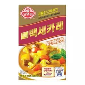 루리노트 백세카레 고형 약간매운맛 200gX4개 자취생요리 오뚜기카레약간매운맛 간편식사