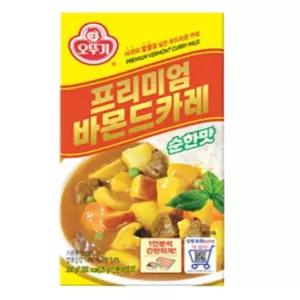 누상점 카레요리 바몬드 고형 카레 순한맛 200gx4개