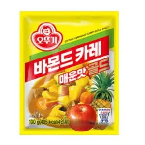 누상점 덮밥소스 바몬드 카레 골드 매운맛 100gx2개