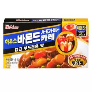 누상점 고형카레 하우스 바몬드 카레 매운맛 115gX5개