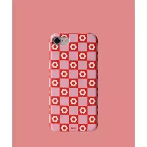 MASMARULEZ hard phone case - flower check129980