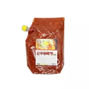 순두부찌개 양념소스 한식소스 매운양념소스 1.2kg 양념