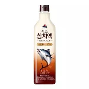 소스 조미료 참치액대용량 참치액 요리소스 양념장 간편요리 900gX2개