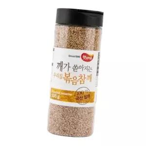햇님마을 국산 깨가 쏟아지는 우리집 볶음참깨 105g 4549340