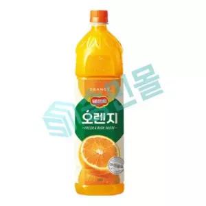 롯데칠성음료 델몬트 오렌지 주스 1.5L x 6개입 /s