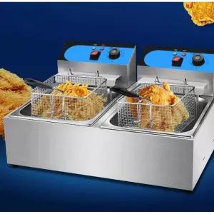 닭튀김기 핫도그 튀김기 전기 스텐 후라이드 영업용 치킨