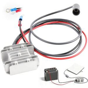스타링크 미니 12V 어댑터, 미니용 /24V ~ 30V 3.5A DC 전원 공급 장치, 18AWG 케이블 및 암 포트가 있는 9V-28V 스텝 업 컨버터, RV, 보트, 캠핑 오프 그리드 사용을 위한 방수 어댑터