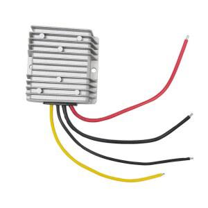 24V 12V ~ 36V 스텝업 컨버터 DC-DC 레귤레이터 부스트 전원 공급 장치 입력(9V-30V) 골프 카트 자동차 트럭 차량 보트 솔라 E-바이크용 방수 모듈 트랜스포머(5A-180W)