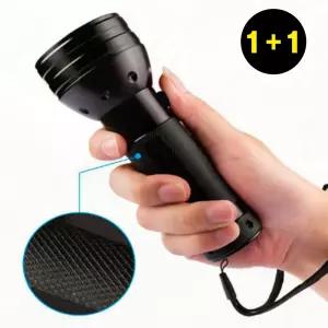 (1+1) UV 라이트 레진 네일 LED 손전등 경화 램프 후레쉬 네일아트 젤 폴리쉬