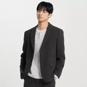 [백화점 정품] 빈폴 멘 [SS26]소프트 셋업 컴포트핏 자켓 재킷 - 애쉬 :BC6111C514